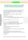 BSC 1005 Questions and Answers &lpar;100&percnt;  Correct Answers&rpar; Already Graded A&plus; 