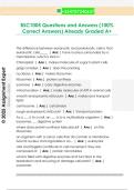 BSC1005 Questions and Answers &lpar;100&percnt;  Correct Answers&rpar; Already Graded A&plus; 