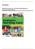 Test Bank for Pediatric Nursing Care&colon; A Concept-Based Approach&comma; 2nd Edition by Luanne Linnard-Palmer&comma; Verified Chapters&vert; Newest Edition 2026