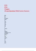 CFA ESG - Chapter 2 Exam Questions With Correct Answers&period;