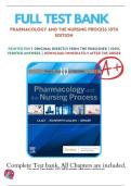 TEST BANK FOR Pharmacology and the Nursing Process 10th Edition by Linda Lane Lilley&comma; Shelly Rainforth Collins & Julie S&period; Snyder &comma; ISBN&colon; 9780323827973 Chapter 1-58 &vert;All Chapters Verified&vert; Answers with Rationales &comma; Guide A&plus;