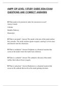 AMPP CIP LEVEL 1 PRACTICE EXAM 2026 TESTED QUESTIONS AND ANSWERS GRADED A&plus;