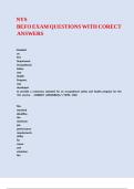 NYS BEFO EXAM QUESTIONS WITH CORECT ANSWERS
