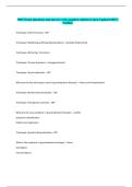 MFT Exam Questions and answers with complete solutions Latest Updated 2025 &vert; Verified