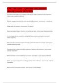 CSE 230 exam 1 Question and answers already passed 2025&sol;2026