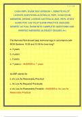 CASA REPL EXAM 2025 VERSION 1&comma; REMOTE PILOT LICENCE QUESTIONS AUSTRALIA&comma; REPL CASA EXAM ANSWERS&comma; DRONE LICENSE AUSTRALIA 2025&comma; REPL STUDY GUIDE PDF&comma; UAV PILOT EXAM PRACTICE 2025&sol;2026 NEWEST ACTUAL EXAM WITH COMPLETE QUESTIONS AND  VERIFIED ANSWERS &vert;ALREAD