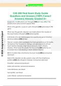 CHS 200 Final Exam Study Guide  Questions and Answers &lpar;100&percnt; Correct  Answers&rpar; Already Graded A&plus; 