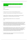 CSE230 Question and answers rated A&plus; 2025&sol;2026