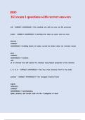 BIO 161 exam 1 questions with correct answers&period;