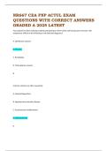 NR667 CEA FNP ACTUL EXAM QUESTIONS WITH CORRECT ANSWERS GRADED A 2025 LATEST 