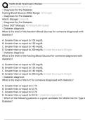 NURS 5433 Final Exam&colon; Review Exam Questions and Answers 100&percnt; Pass &vert;Verified & Updated&vert;ACTUAL 2025&sol;2026 Cheat Sheet