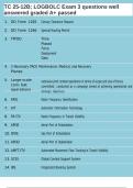 TC 25-12B&semi; LOGBOLC Exam 3 questions well answered graded A&plus; passed