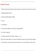NUR 401 Test &num;2 QUESTIONS AND CORRECT DETAILED  ANSWERS WITH COMPLETE SOLUTIONS  &vert; GRADED A&plus;