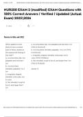NUR200 EXAM 2 &lpar;modified&rpar; EXAM Questions with 100&percnt; Correct Answers &vert; Verified &vert; Updated &lpar;Actual Exam&rpar; 20252026NUR200 EXAM 2 &lpar;modified&rpar; EXAM Questions with 100&percnt; Correct Answers &vert; Verified &vert; Updated &lpar;Actual Exam&rpar; 20252026
