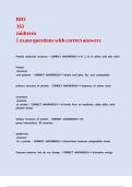 BIO 161 midterm 1 exam questions with correct answers