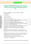 CON 367 MIDTERM Questions and Answers  &lpar;100&percnt; Correct Answers&rpar; Already Graded  A&plus; 