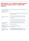 WSET Diploma - D3 &ndash; 10232020 complete questions  and accurate detailed answers verified 100&percnt;  Graded A&plus; 