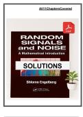 Solutions Manual for Random Signals and Noise&colon; A Mathematical Introduction &lpar;1st Edition by Shlomo Engelberg&rpar; &ndash; Complete Step-by-Step Solutions