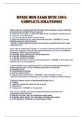 MP888 NEW EXAM WITH 100&percnt; COMPLETE SOLUTIONS&excl;&excl;
