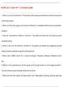 NURS 321&colon; Exam &num;1 - SI Study Guide QUESTIONS AND CORRECT DETAILED  ANSWERS WITH COMPLETE SOLUTIONS  &vert; GRADED A&plus;