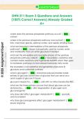 DHN 311 Exam 3 Questions and Answers  &lpar;100&percnt; Correct Answers&rpar; Already Graded  A&plus;