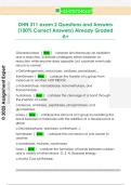 DHN 311 exam 2 Questions and Answers  &lpar;100&percnt; Correct Answers&rpar; Already Graded  A&plus;