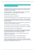 Wound Final Exam 2025&sol;2026 &vert; Complete Wound Care Study Guide with Verified Questions & Answers