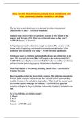  REAL ESTATE SALESPERSON LICENSE EXAM QUESTIONS AND 100&percnt; VERIFIED ANSWERS RECENTLY UPDATED