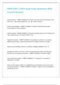 NFPA 1041 1 OFM study Exam Questions With Correct Answers