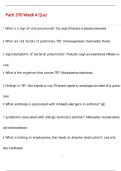Path 370 Week 4 Quiz QUESTIONS AND CORRECT DETAILED  ANSWERS WITH COMPLETE SOLUTIONS  &vert; GRADED A&plus;