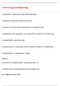 BUNDLE FOR  Nephrology Exams Q&A with Verified Solutions 2025&sol;2026 