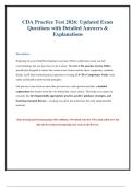 CDA Practice Test 2026: Free Exam Questions & Answers - CDA Practice ...
