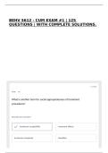 BEHV 5612 - CUM EXAM &num;1 &vert; 125 QUESTIONS &vert; WITH COMPLETE SOLUTIONS&period;