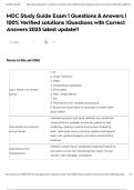 MDC Study Guide Exam 1 Questions & Answers &lowbar; 100- Verified solutions &lowbar;Questions with Correct Answers 2025 latest update&excl;&excl; 