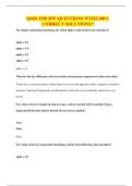 QMB 3250 HW-QUESTIONS WITH 100&percnt; CORRECT SOLUTIONS&excl;