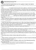 NCMA Official Practice Test Exam Questions and Answers 100&percnt; Pass &vert;Verified & Updated&vert;ACTUAL 2025&sol;2026 Cheat Sheet