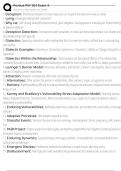 Purdue PSY 354 Exam 3 Exam Questions and Answers 100&percnt; Pass &vert;Verified & Updated&vert;ACTUAL 2025&sol;2026 Cheat Sheet