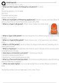 STCW test &num;2 Exam Questions and Answers 100&percnt; Pass &vert;Verified & Updated&vert;ACTUAL 2025&sol;2026 Cheat Sheet