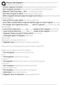 Physics 165 Chapter 4 Exam Questions and Answers 100&percnt; Pass &vert;Verified & Updated&vert;ACTUAL 2025&sol;2026 Cheat Sheet