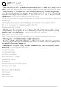 MLSP 5311 Exam 1 Exam Questions and Answers 100&percnt; Pass &vert;Verified & Updated&vert;ACTUAL 2025&sol;2026 Cheat Sheet