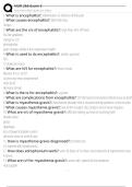 NUR 265 Exam 3  Exam Questions and Answers 100&percnt; Pass &vert;Verified & Updated&vert;ACTUAL 2025&sol;2026 Cheat Sheet