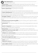 INSY 3305 Exam 2  Exam Questions and Answers 100&percnt; Pass &vert;Verified & Updated&vert;ACTUAL 2025&sol;2026 Cheat Sheet