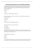 AUTO REPAIR TECHNICIAN LESSON 3 ACTUAL QUESTIONS AND ANSWERS