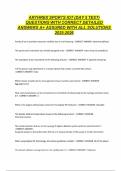 ARTHREX SPORTS IOT &lpar;DAY 5 TEST&rpar; QUESTIONS WITH CORRECT DETAILED ANSWERS A&plus; ASSURED WITH ALL SOLUTIONS 2025-2026