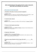 AEPA CONSTITUTION OF THE UNITED STATES & AZ033&period; EXAM 2025  QUESTIONS AND ANSWERS with explanation 