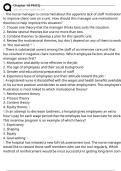 Chapter 18 PMCQ Exam Questions and Answers 100&percnt; Pass &vert;Verified & Updated&vert;ACTUAL 2025&sol;2026 Cheat Sheet