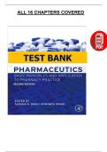 Pharmaceutics&colon; Basic Principles & Application to Pharmacy Practice &mdash; Test Bank &lpar;2013&rpar;