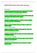 D291 OA Practice Test with answers