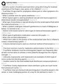 SUR102 FINAL Exam Questions and Answers 100&percnt; Pass &vert;Verified & Updated&vert;ACTUAL 2025&sol;2026 Cheat Sheet
