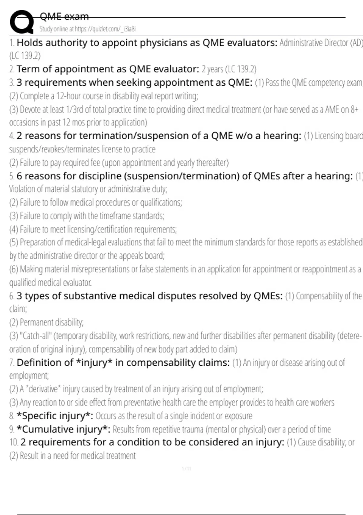 Qme Asme QME exam Exam Questions and Answers 100% Pass |Verified & Updated ...